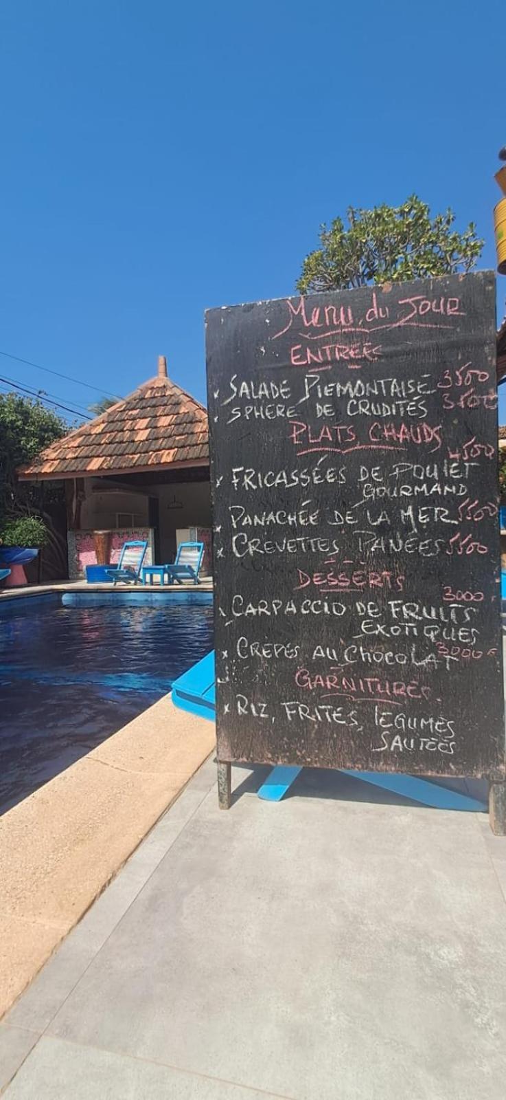 Auberge Khady Saly Portudal Exterior foto